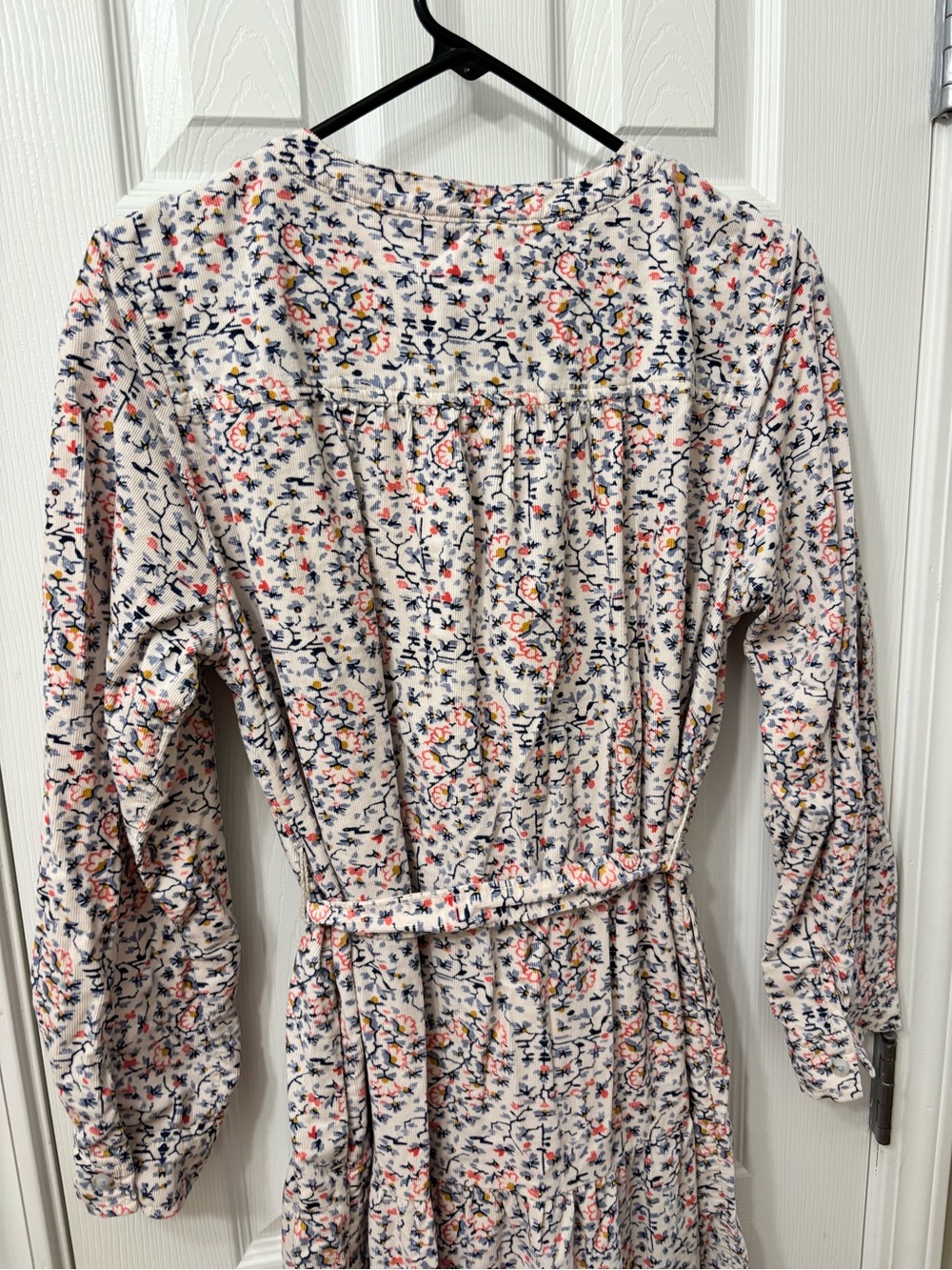 Anthropologie Pilcro Marta Tiered Corduroy Midi Dress Medium Petite MP - Picture 8 of 8